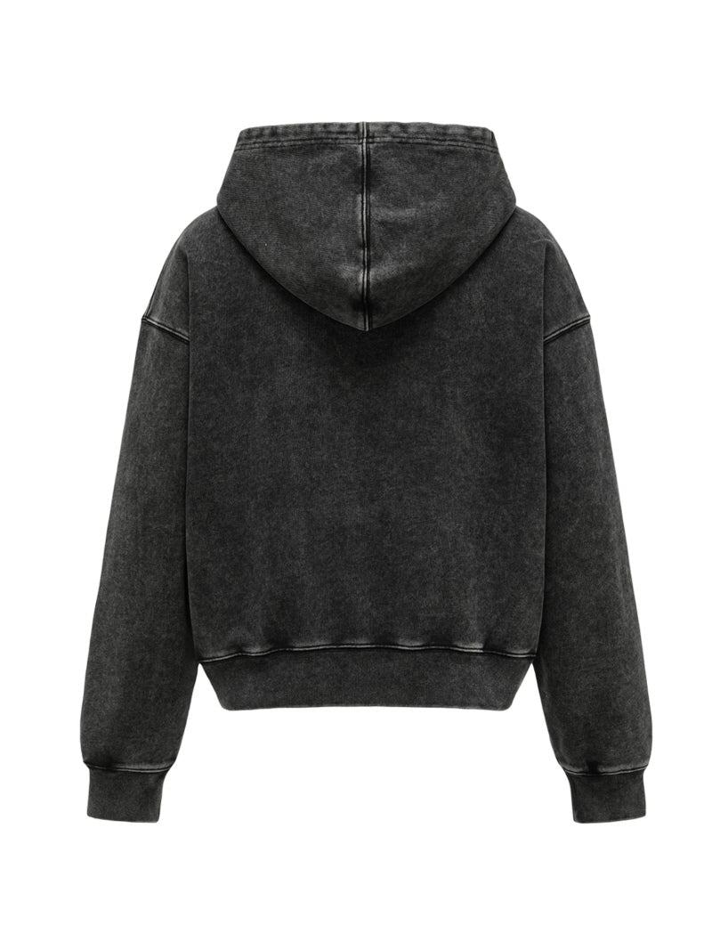Heavy Cotton Terry Zip Hoodie
