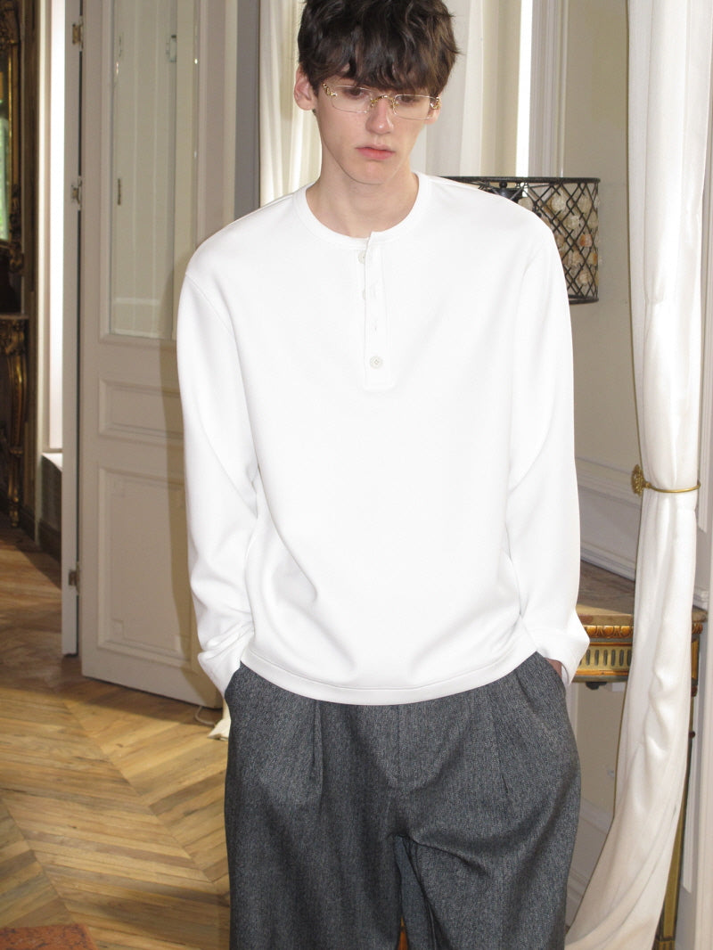 Henry Neck Base Tee