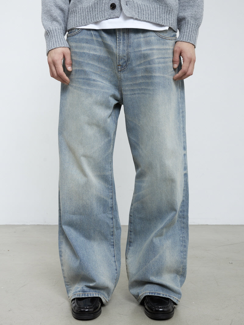 Nevada Washed Straight Jeans