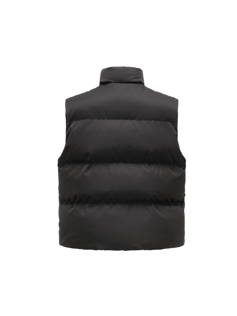 Black Zip Vest