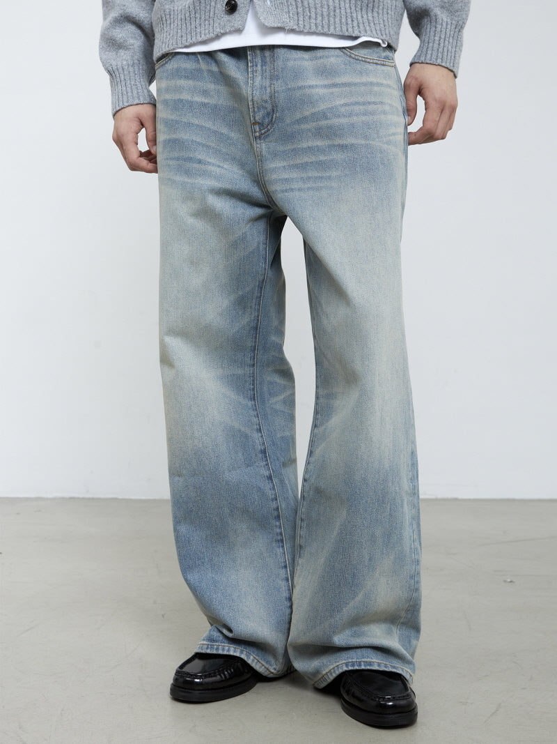 Nevada Washed Straight Jeans