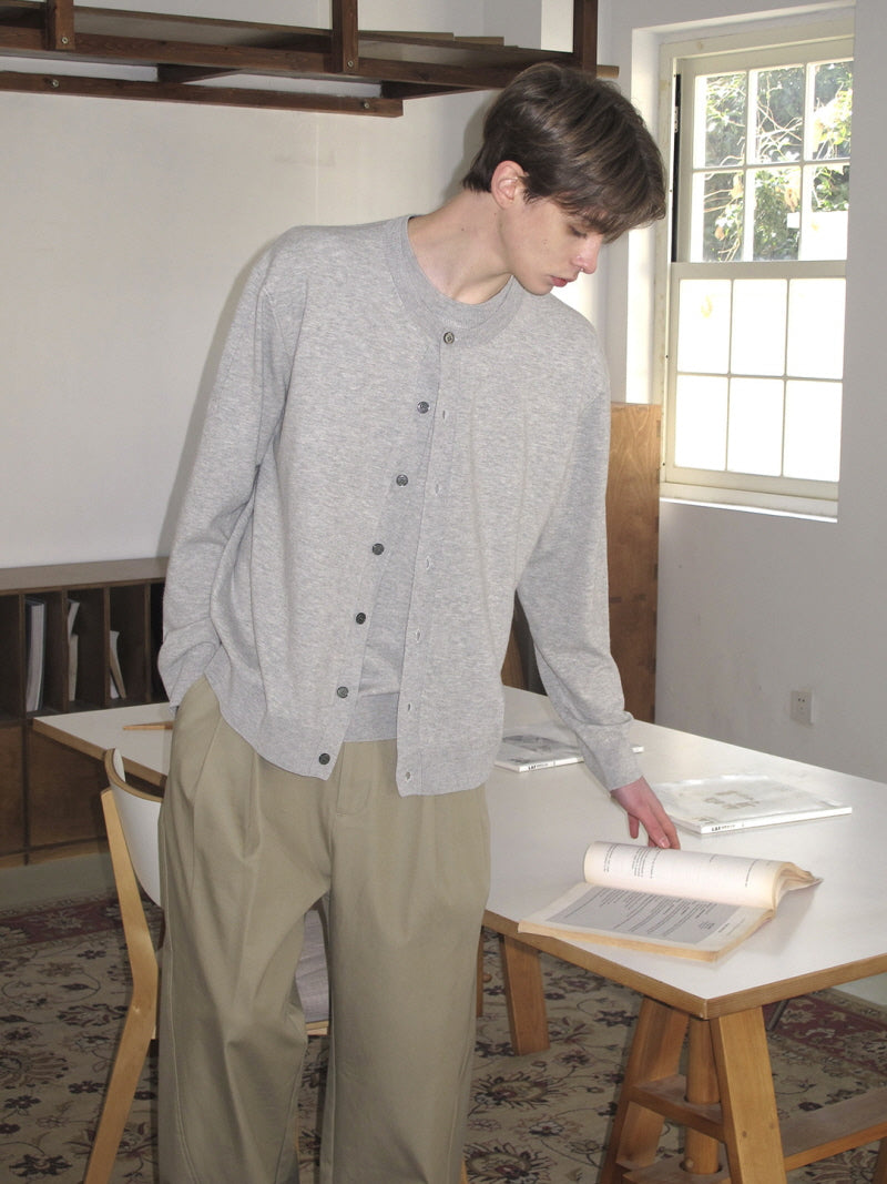 Faux Layered Fluffy Sweater