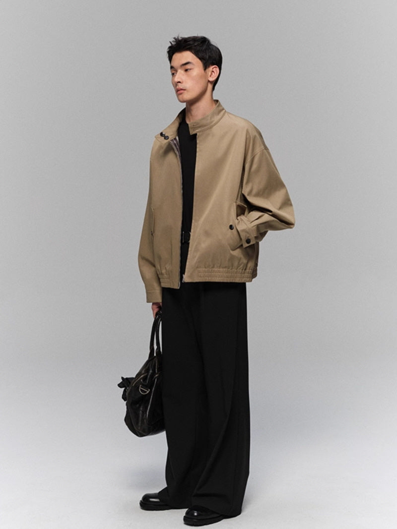 Reversible Harrington Jacket