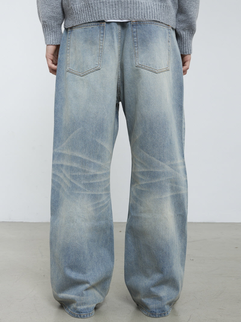 Nevada Washed Straight Jeans