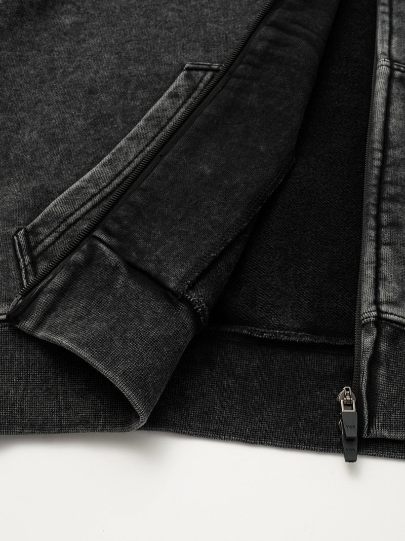 Heavy Cotton Terry Zip Hoodie