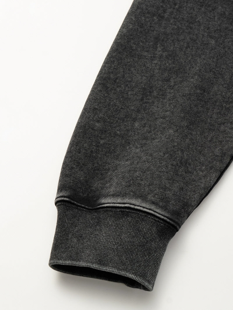 Heavy Cotton Terry Zip Hoodie