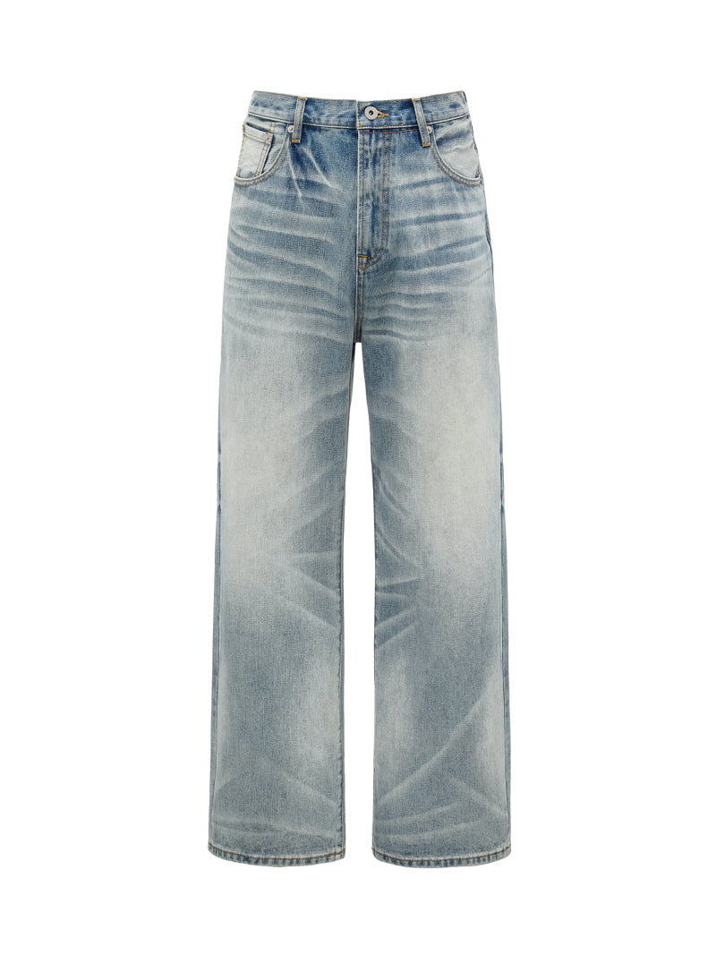 Nevada Washed Straight Jeans