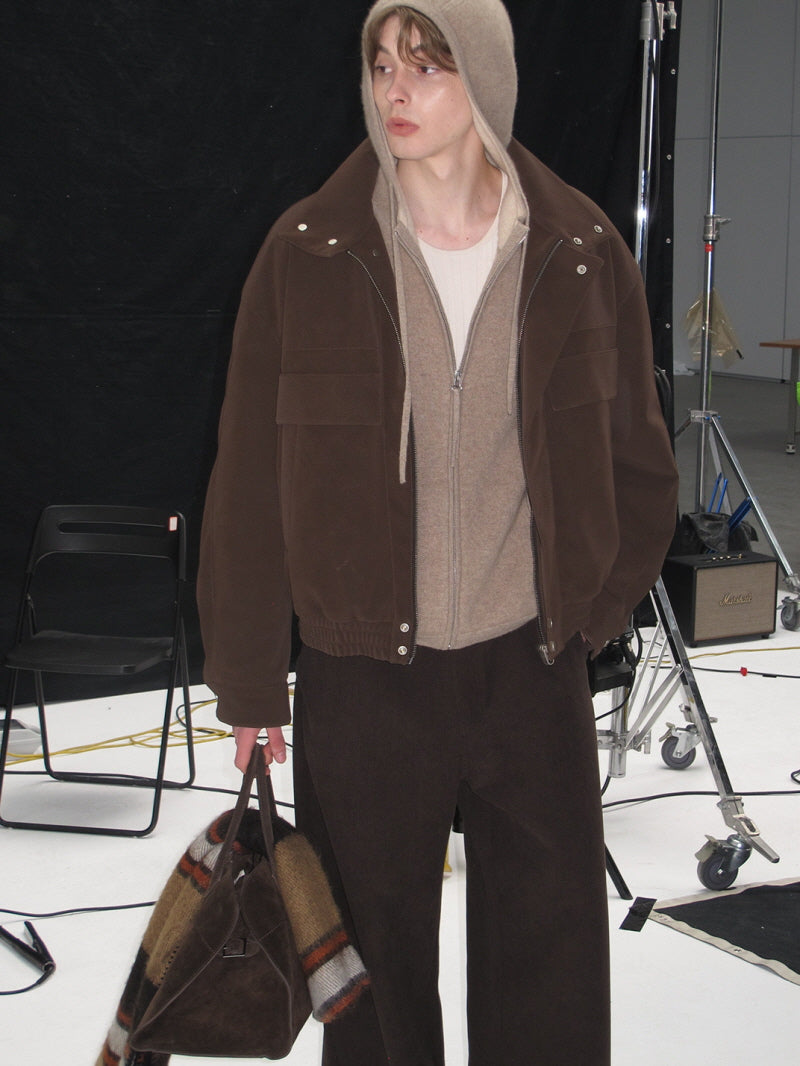 Crush PU Leather Jacket