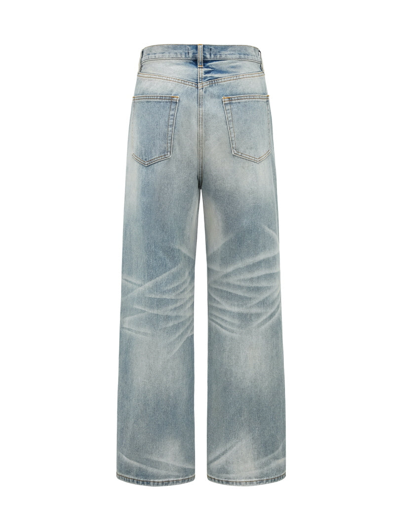 Nevada Washed Straight Jeans