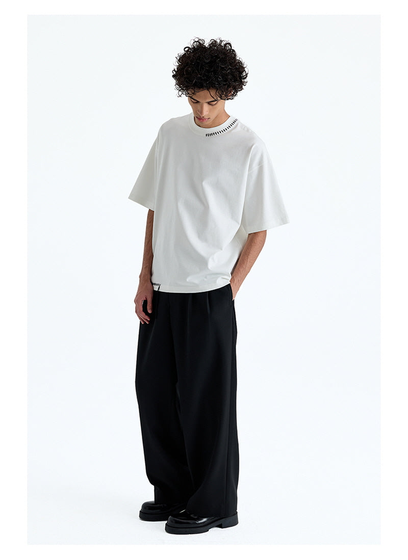 Hand-Stitched Tassel Tee