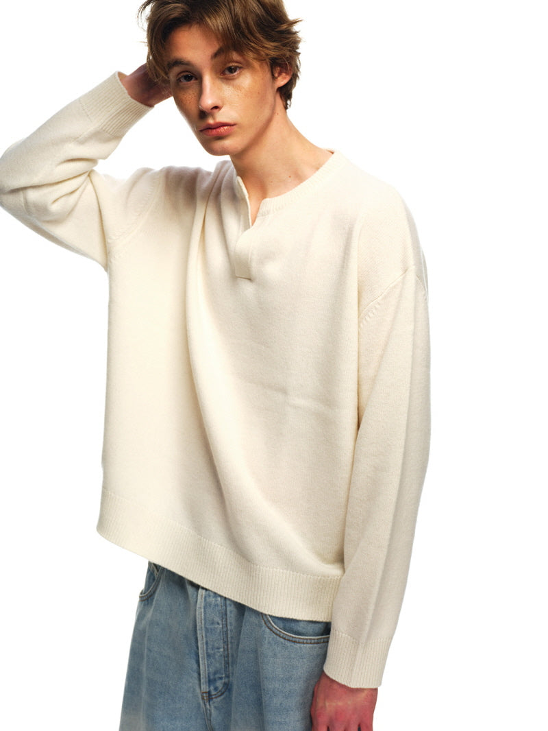 Pure Wool Statement Sweater