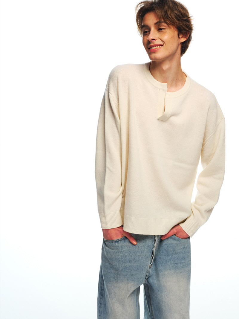 Pure Wool Statement Sweater