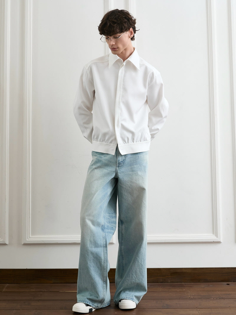 Ice Blue Ghost Claw Jeans