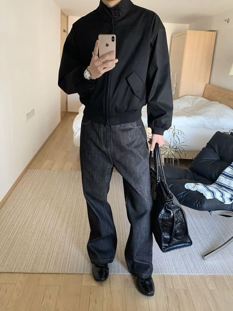 Raw Indigo Flare Jeans