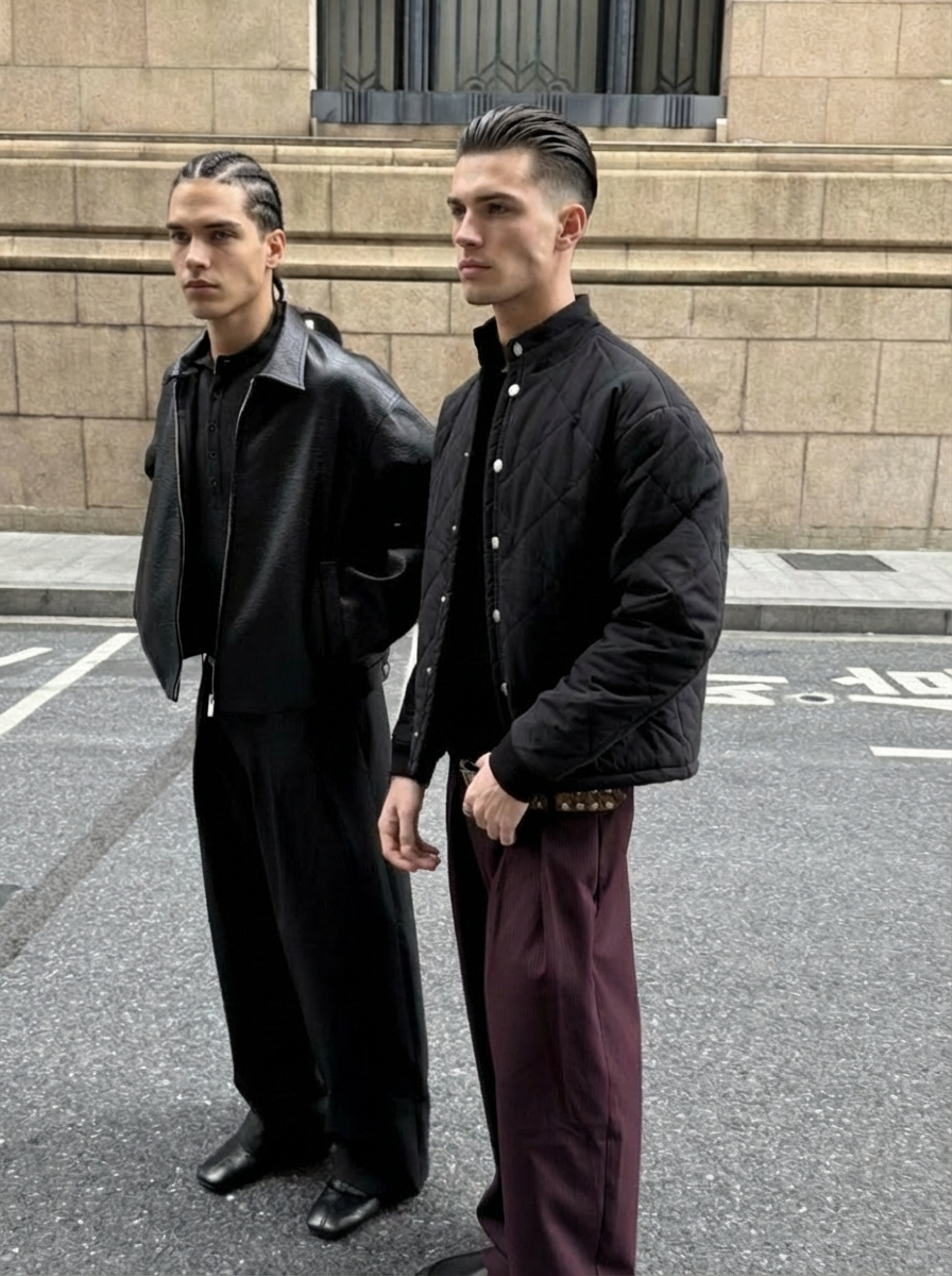 Quilted Thinsulate Stand Jacket