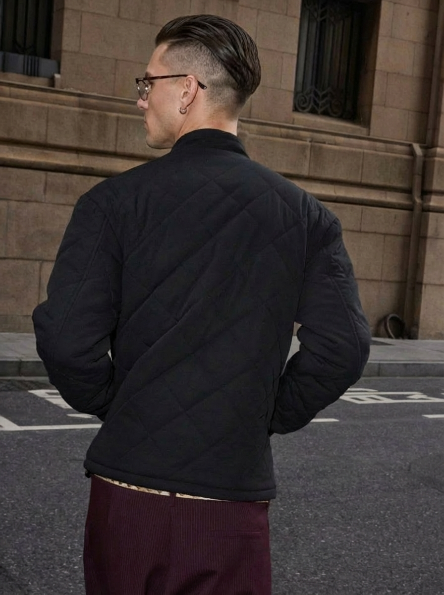 Quilted Thinsulate Stand Jacket