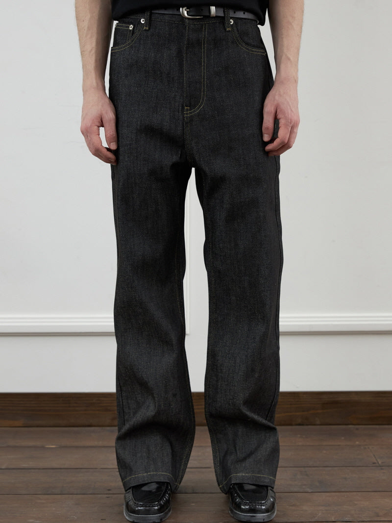 Raw Indigo Flare Jeans