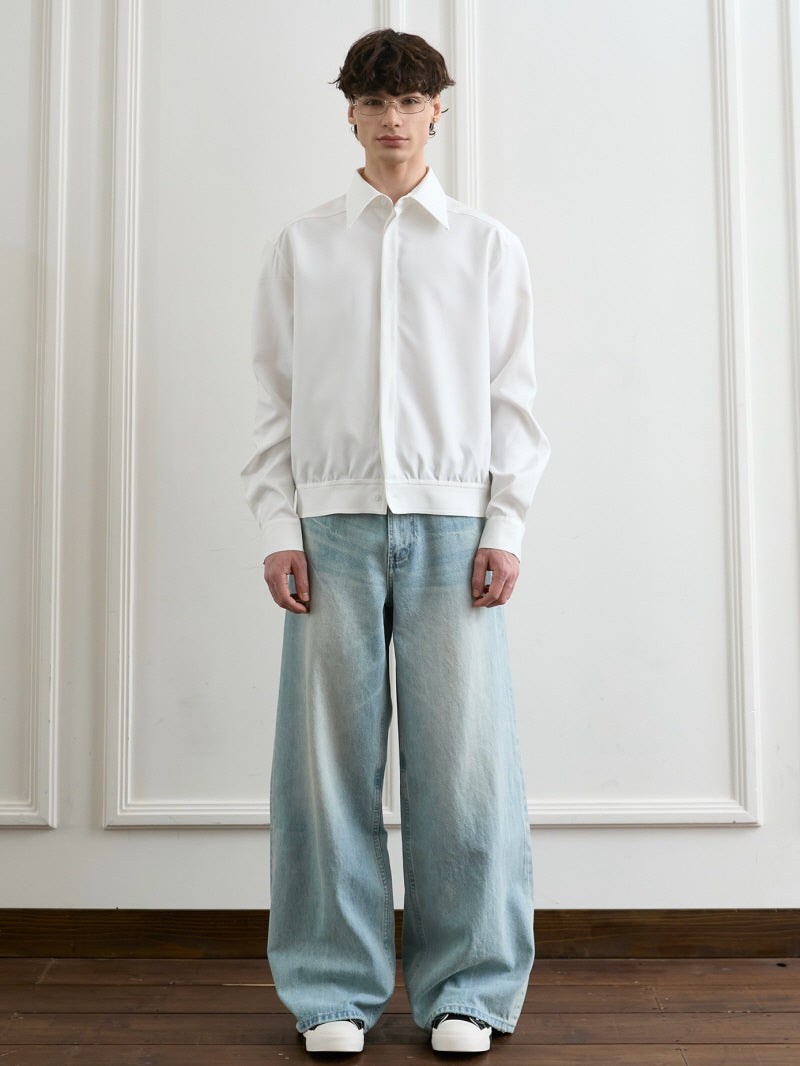 Ice Blue Ghost Claw Jeans