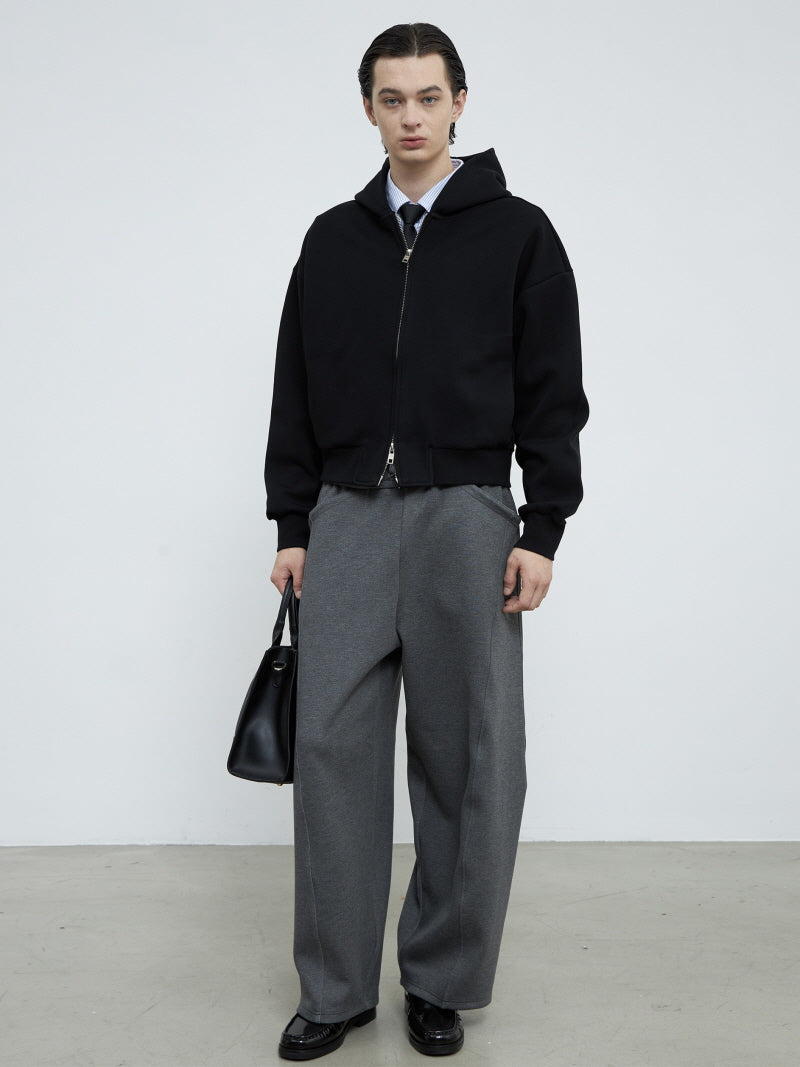 Heavy Air Layer Zip Hoodie