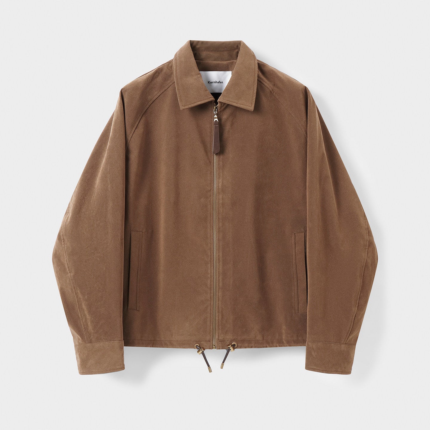 Suede Raglan Style Jacket