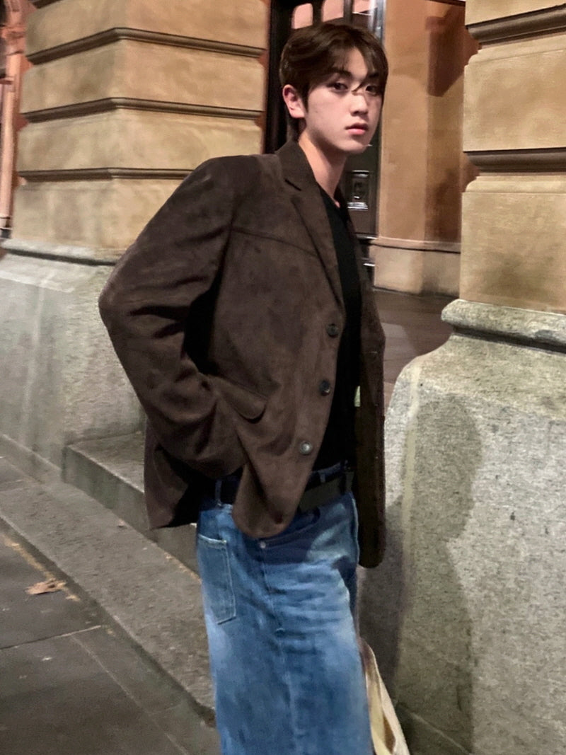 Vintage Commuter Loose Blazer