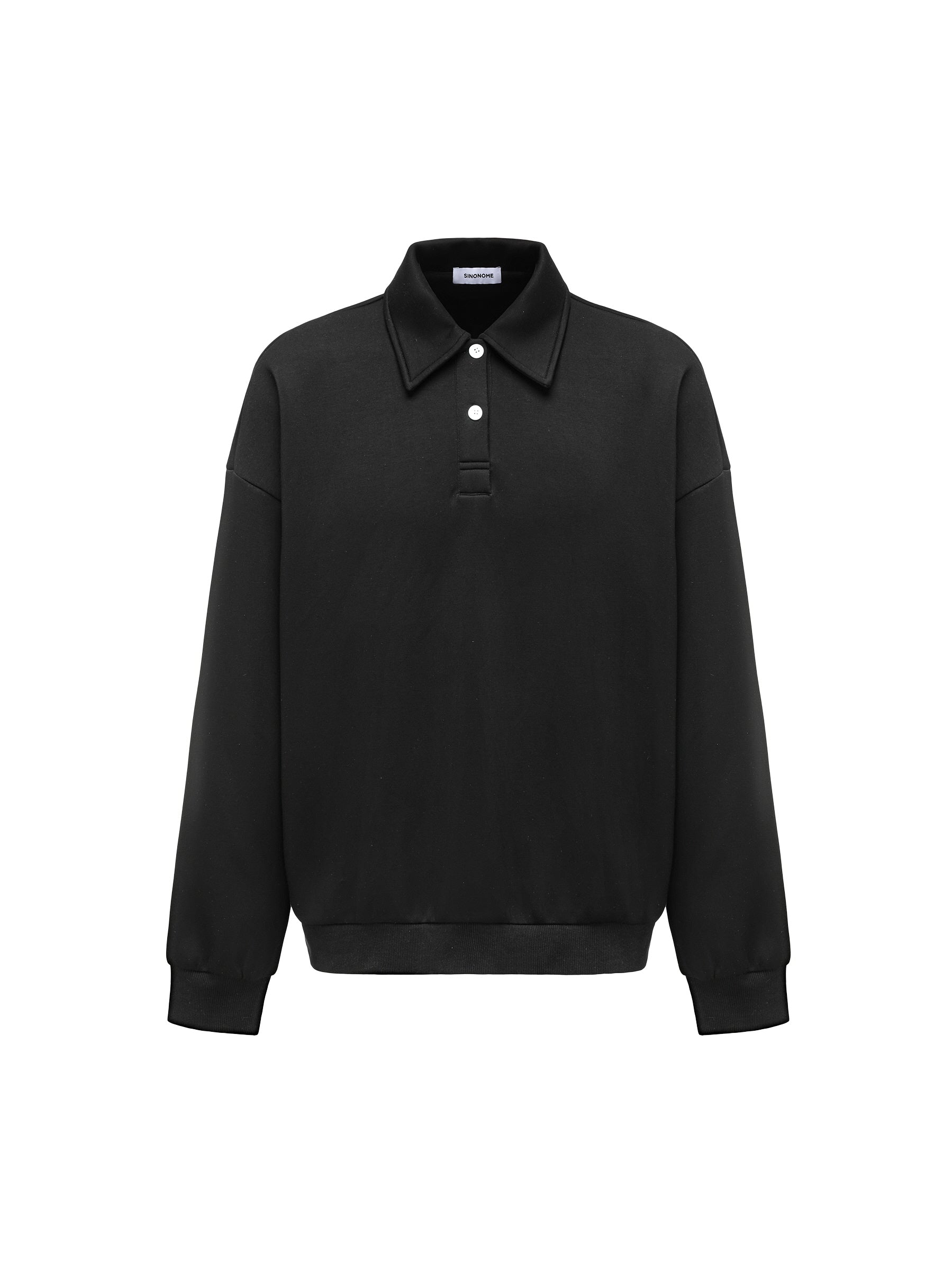 Air Layer Polo Sweatshirt