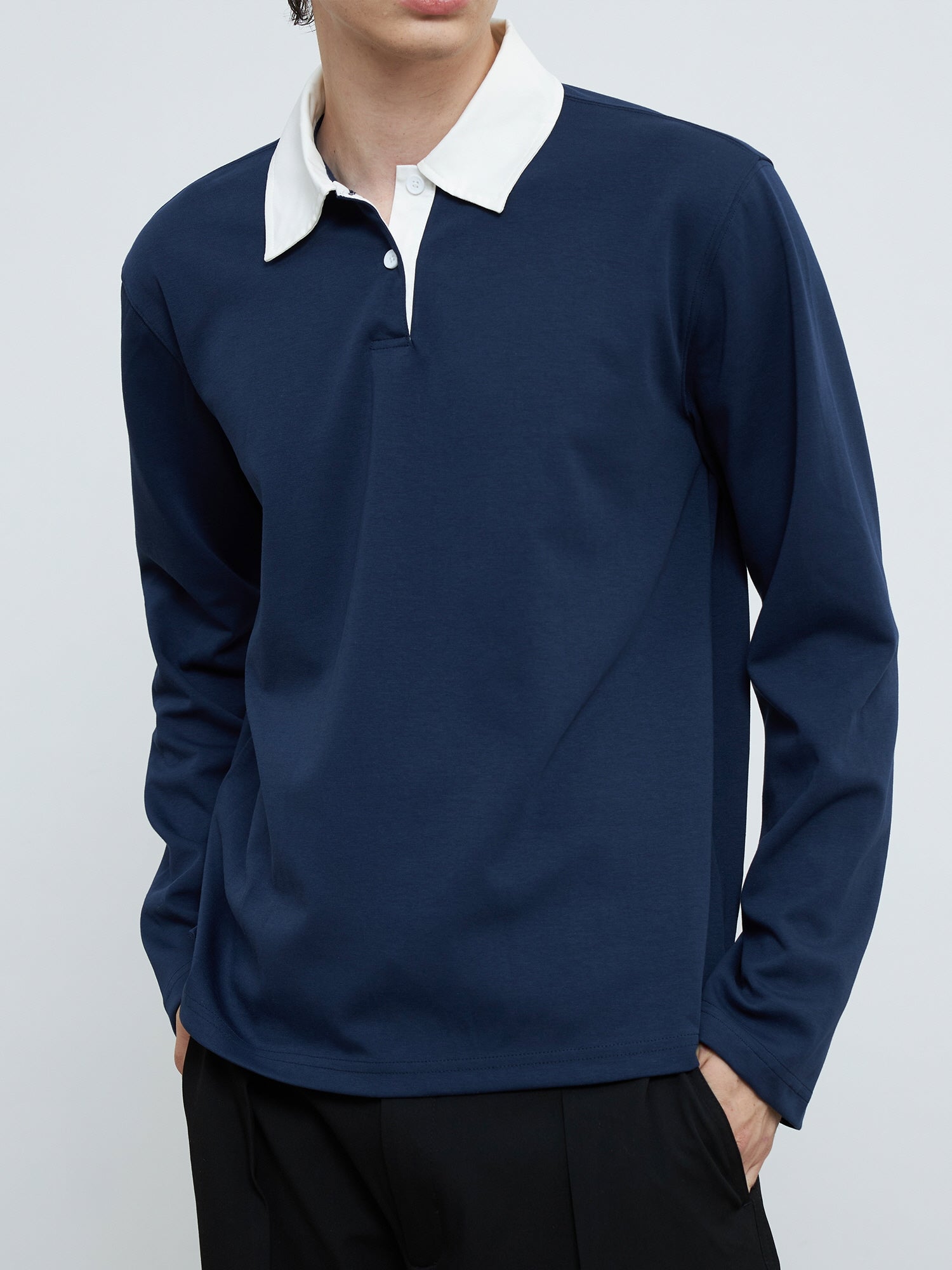 Two-Tone Smart Layer Polo Shirt