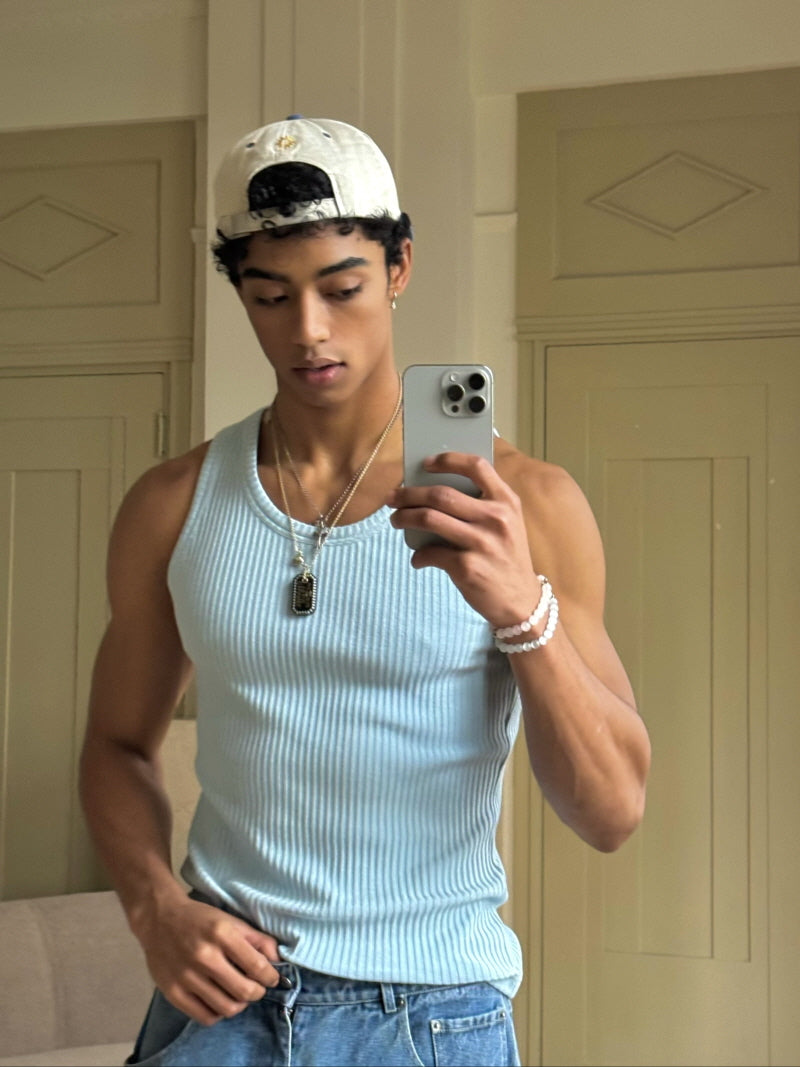 Fresh Blue Stretch Vest
