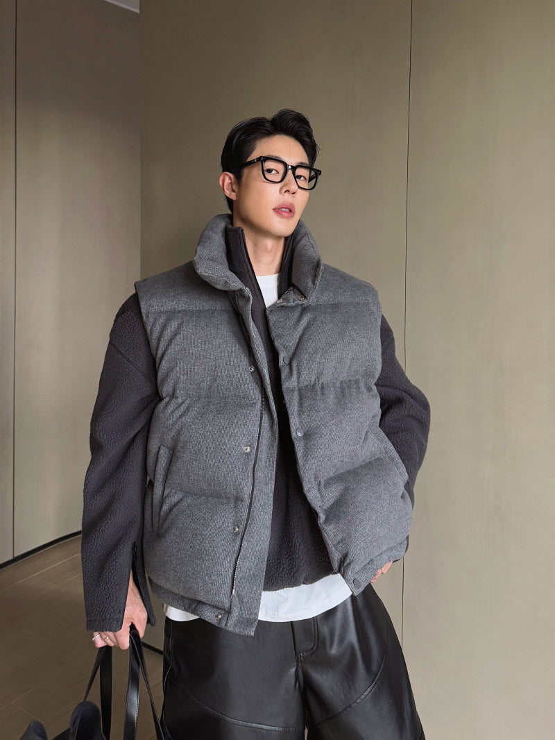 Winter Duck Down Padded Vest