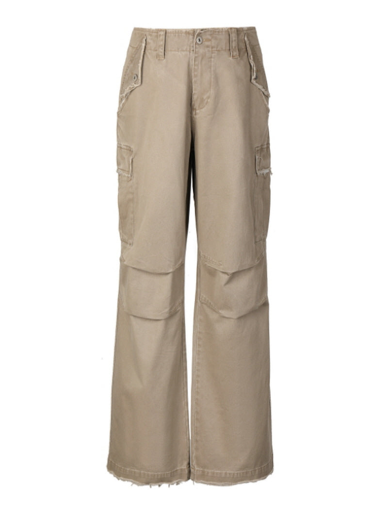 Vintage Washed Cargo Pants