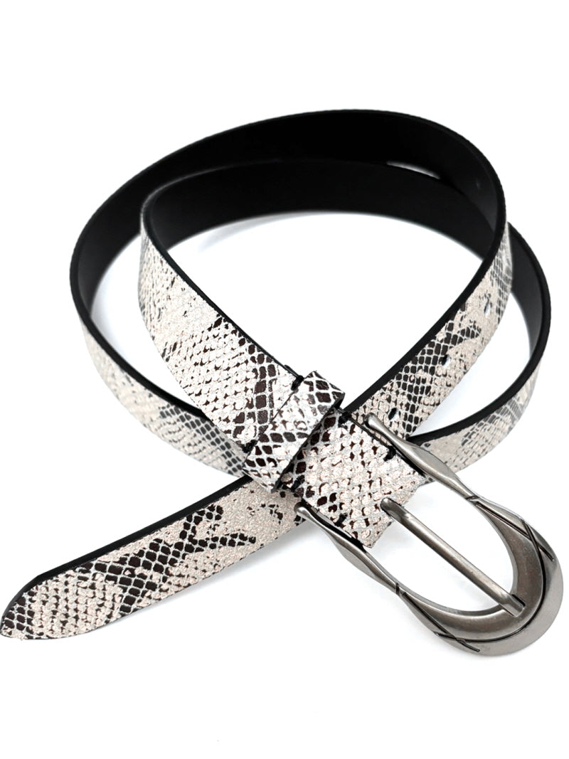 Niche Snake Pattern Belt