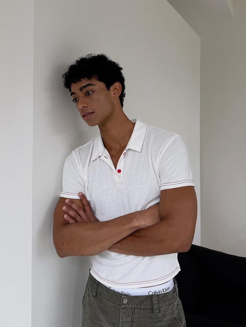 Seaside Chic Polo Tee