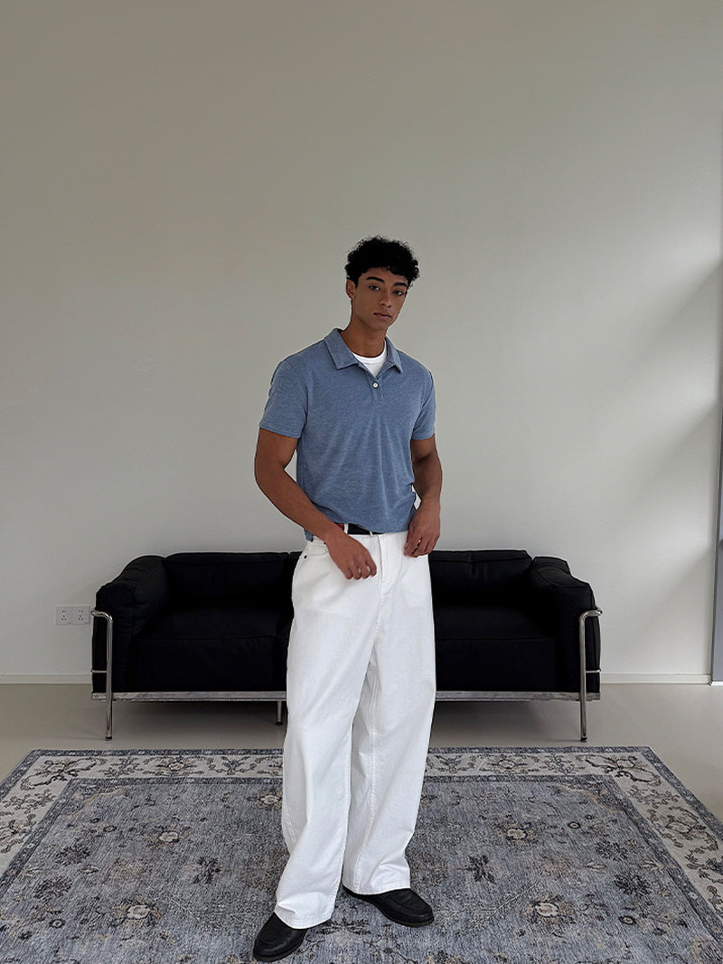Seaside Chic Polo Tee