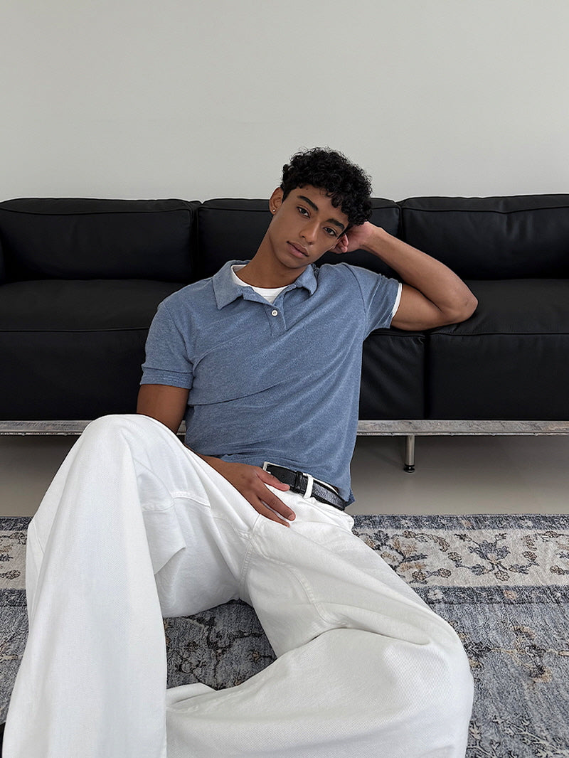 Seaside Chic Polo Tee