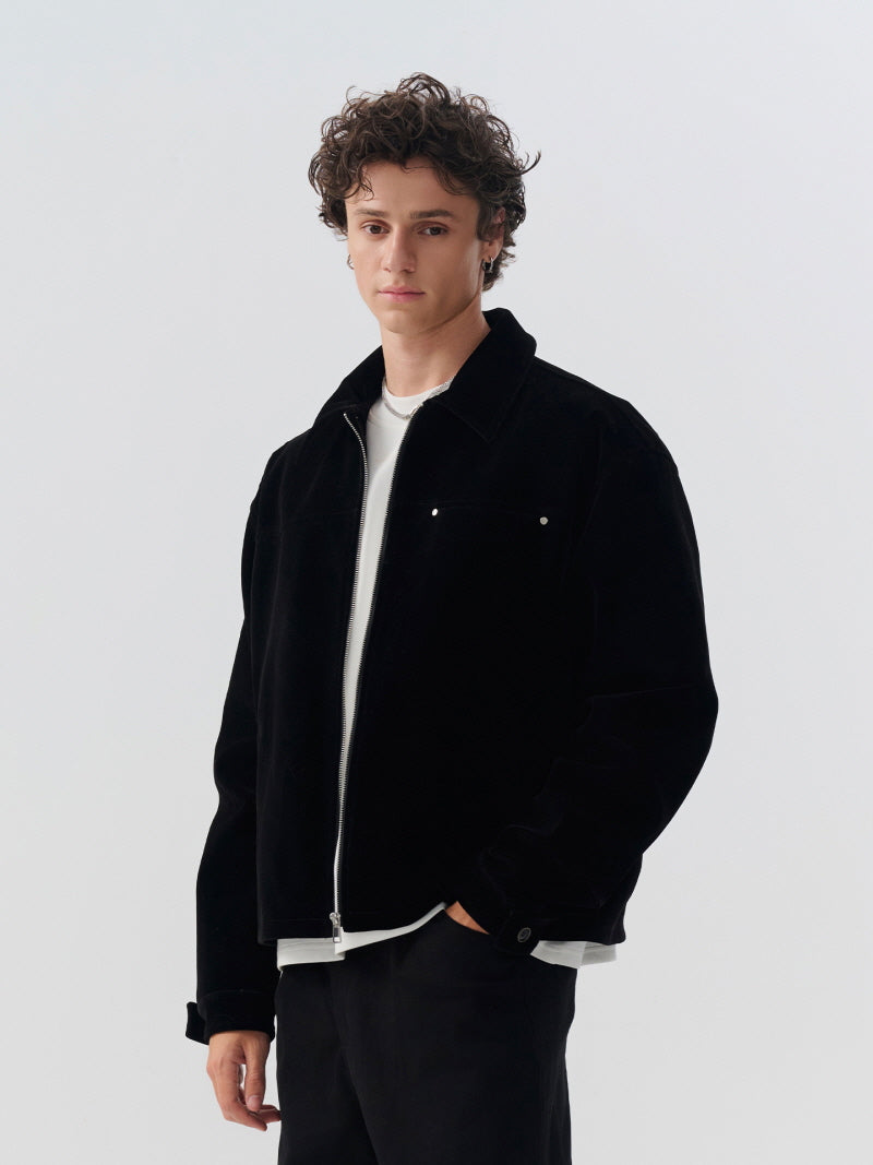 Velvet Lapel Jacket