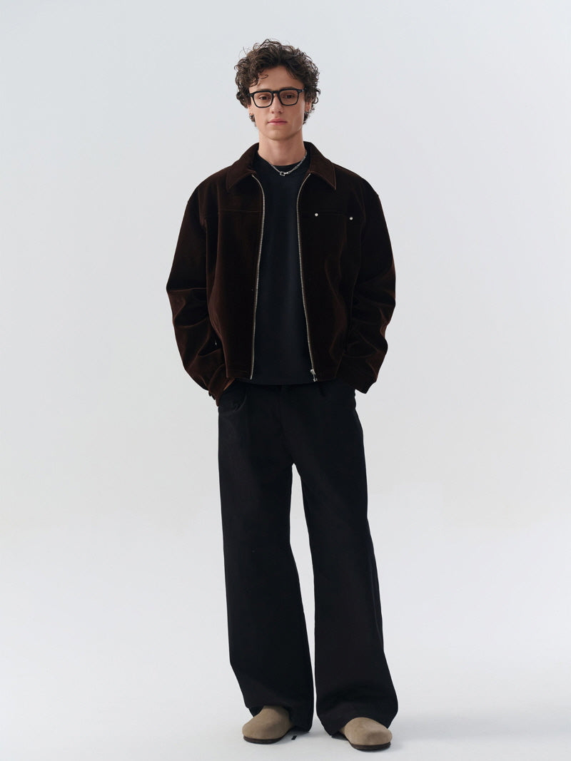 Velvet Lapel Jacket