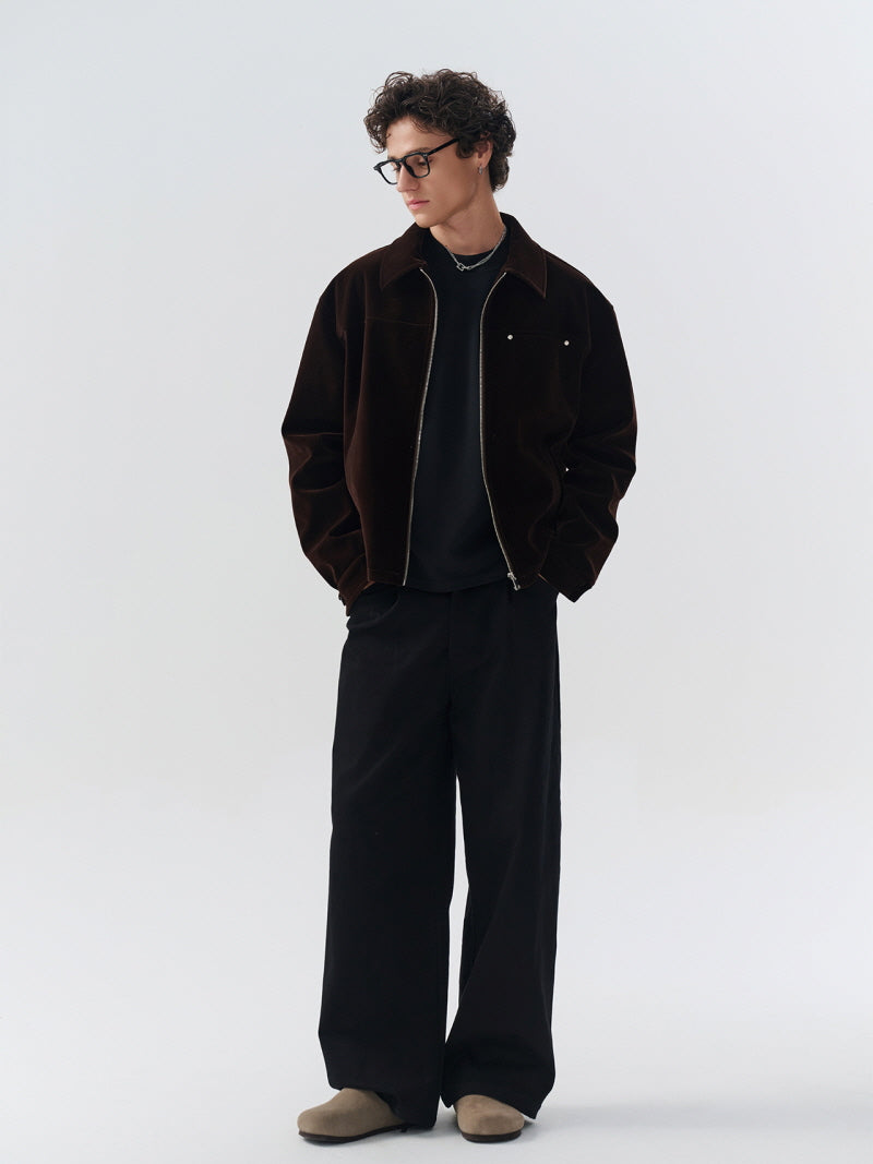 Velvet Lapel Jacket