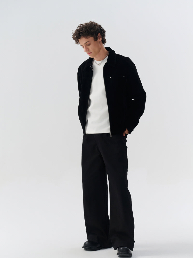 Velvet Lapel Jacket